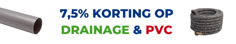 7,5% korting op PVC!