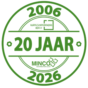20 jaar Minco Bouwmaterialen