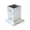 Vloerpaalhouder verz 7x7 cm