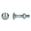Slotbout 4.8 Din 603/555 M6x100 Zn verpakt per 100 stuks (bestelartikel)