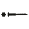Houtdraadbout DIN 571 6x30 BT/12st zwart