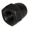 Zeskant dopmoer DIN 1587 M6 BT/12st zwart