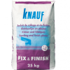 Knauf Fix-finish blokkenlijm en pleistergips verpakt per 25 kg