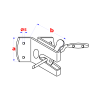 Automatische heksluiting * 45x60 Zn