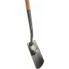 Spade met hals blank geslepen