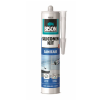 Bison Siliconenkit Sanitair 300 ml koker grijs