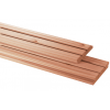 Douglas geschaafd triple profiel 1,8 X 14,5 X 400 cm, onbehandeld. werkend 12,8 cm