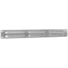 Nedco schoepenrooster aluminium met omgezette rand 370x40 mm