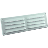 Nedco schoepenrooster aluminium met omgezette rand wit 300x90 mm