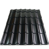 Dakpanprofielplaat zwart 110x215 cm (bestelartikel)