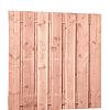 Douglas fijnbezaagd plankenscherm 15-planks 19 mm, 180 x 180 cm, onbehandeld.