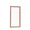 Douglas Betonijzertrellis met maas 7,5 x 7,5 cm, in raamwerk 4,5 x 7 cm, 90 x 180 cm, onbehandeld.