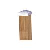 Paalornament piramide verzinkt 70x70 mm