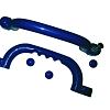 Handgrepenset blauw (verpakt per 2 stuks) OP=OP