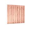 Douglas fijnbezaagd plankenscherm 19-planks 15 mm, 180 x 180 cm t.b.v. betonsysteem, onbehandeld. (bestelartikel)