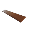 Ayous geschaafde/fijnbezaagde plank 18x135 mm lengte 245 cm,  thermisch gemodificeerd. verpakt per 4 stuks(bestelartikel)