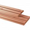 Douglas geschaafd triple profiel 1,8 X 14,5 X 400 cm, onbehandeld. werkend 12,8 cm