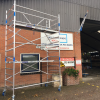 Rolsteiger1 op aanhanger vloerhoogte (werkhoogte) 8,2 m1 (10,2 m1) (1,3x2,5 m1)