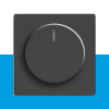 Draaiknop t.b.v. dimmer mat zwart Future Linear