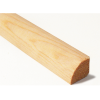 Kwartrond grenen onbeh. 18x18 mm lengte 270 cm
