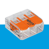 Wago 3v verbindingsklem t/m 4 mm2 verpakt per 12 stuks