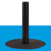 Pandser EPDM uitloop 90 mm verticaal Ø 75 mm