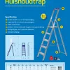 Huishoud Bordestrap BASIC-lin 5 treden