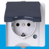 ProAQA WCD IP44 1V RA grijs