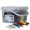 HAPAX assortiment uitvulplaatjes * 40x55 /500st