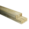 Plint 12x55 mm groen geimpregneerd lengte 450 cm