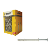 Slagplug met verzonken boord 10x80 verpakt per 50 stuks