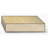 Vuren Vierzijdig geschaafd 12x45 mm PEFC70% rondom 30 mu wit gegrond lengte 270 cm