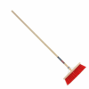 Bezem kunststof rood incl. steel 35 cm HARDLOPER