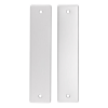 Noxxa Basic Kortschild geperst F1 recht 195x43 mm geheel blind (bestelartikel)