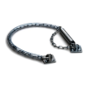 Stormketting met kettinghoes DV820B zwarte uitvoering deur tot 60 kg