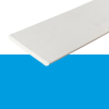 Grenen plint/primewood 12x68 mm wit gegrond lengte 490 cm