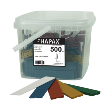 HAPAX assortiment platte wiggen * 22x95 /500st