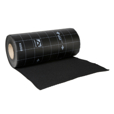 Ubiflex loodvervanger zwart rollengte 12 m1 breedte 25 cm(alleen per volle rol) (bestelartikel)