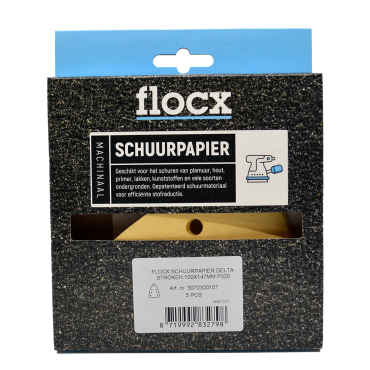 Flocx schuurpapier vellen 23x28 cm P320