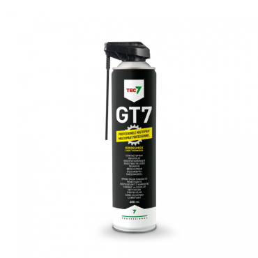 GT7 aersol multispray 600 ml kruipolie, smeren, reiniger, roestbestrijder