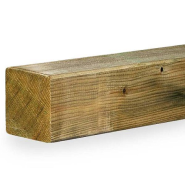 44x44 mm geïmpregneerd vuren lengte 480 cm