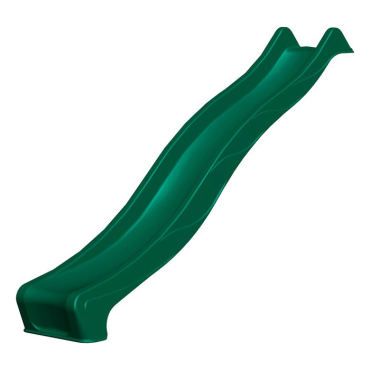 Glijbaan 290x50 cm hoogte 150 cm groen (bestelartikel)