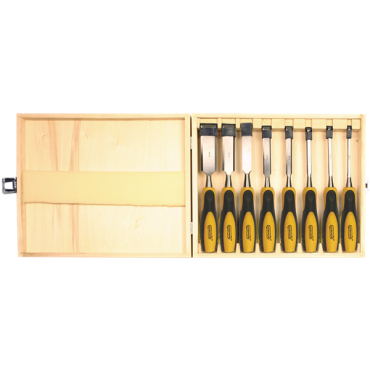 Cosmos prosilver set houtbeitels 8 stuks