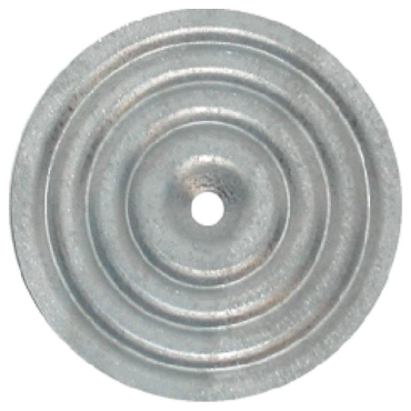 Rondellen/dakplaat gegal. 70 mm verpakt per 100 stuks
