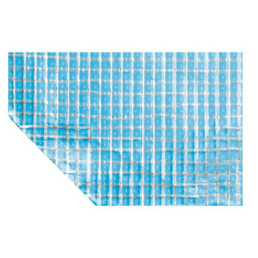 1,5x50 m1 Dampdoorlatend plastic hokjes 4tecx volle rol 75 m2