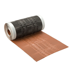 Hoekkeperband lengte per rol 5 m1 Terracotta breedte 30 cm