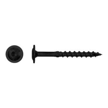Tellerkopschroef T30 Ø6x30 DCB zwart