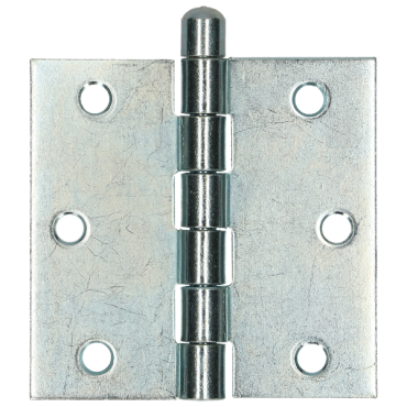 Gerolde knopscharnier * 76,2x76,2 Zn
