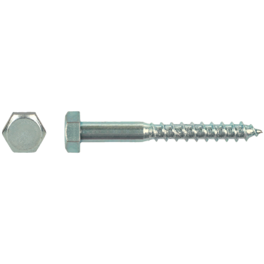 Houtfret DIN 571 Ø10x100 Zn