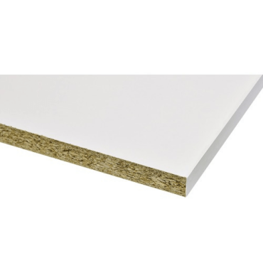 Meubelpaneel wit 18x350 mm lengte 250 cm (bestelartikel)